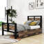 Lit avec rangement ouvert Coleridge-1824069731