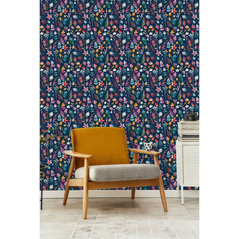 Panneau de papier peint, L 18,75 po x l 25 po, Vinyle