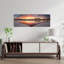 Salt Lake Sunset Reflection Colorful Dramatic Peaceful Landscape Art mural-1036743385