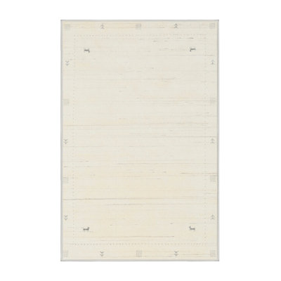 Surface beige contemporaine tapis