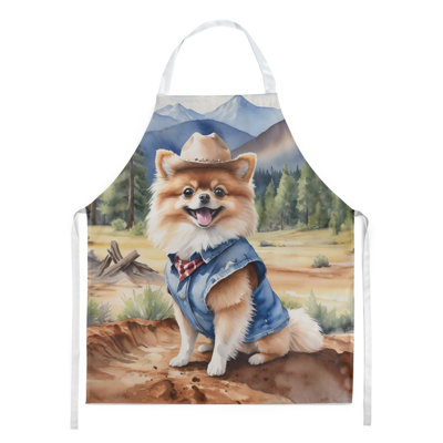 No Pattern Bib Apron