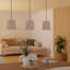 Silviea 3 - Light Matte Black Pendant