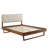 Bridgette Wood Platform Bed with Angular Frame-318441815-318441814