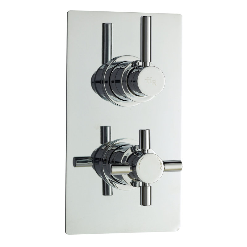 Tec Pura Double Concealed Thermostatic Shower Valve