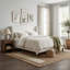 Lit tapissier Linda, ivoire chenille, très grand lit-2133179509-1885484615