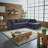 Canapé modulaire avec repose-pieds Radwa-396775141