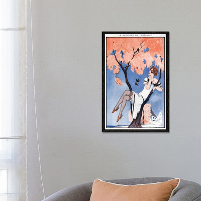 1924 La Vie Parisienne Magazine Plate by The Advertising Archives - Gallery-Wrapped Canvas Giclée on Canvas