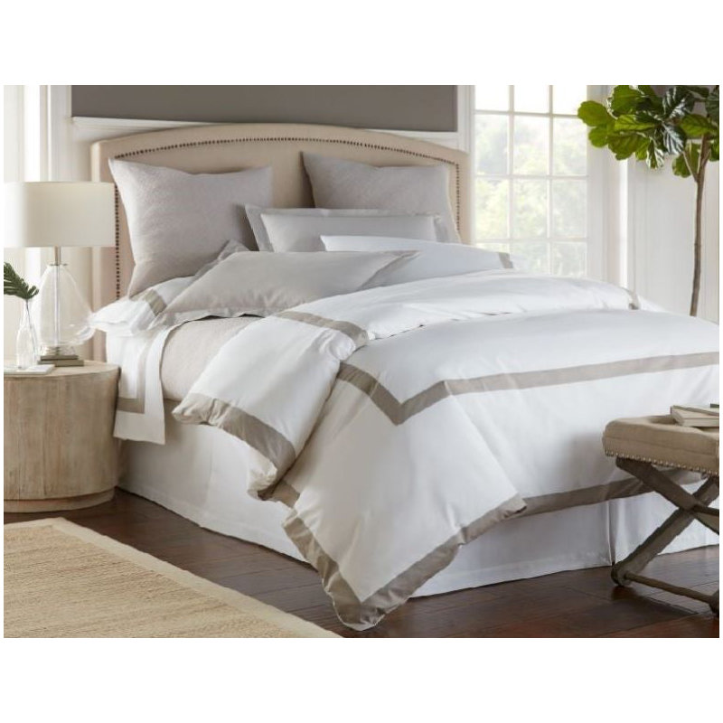 Gaia 500 Thread Count Egyptian Certified Cotton Percale Fitted Sheet, Twin Fitted Sheet