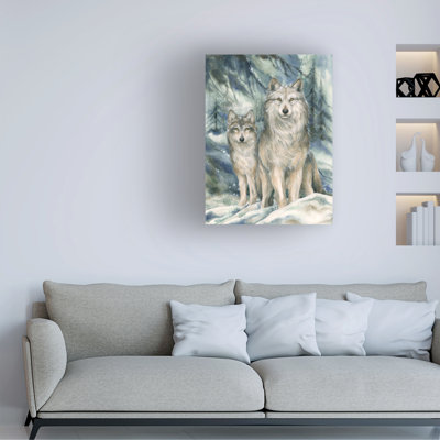 Art mural sur toile tendue - «Mate Soul» de Jody Bergsma pour décoration de salon, de chambre à coucher ou de bureau - 35 x 47