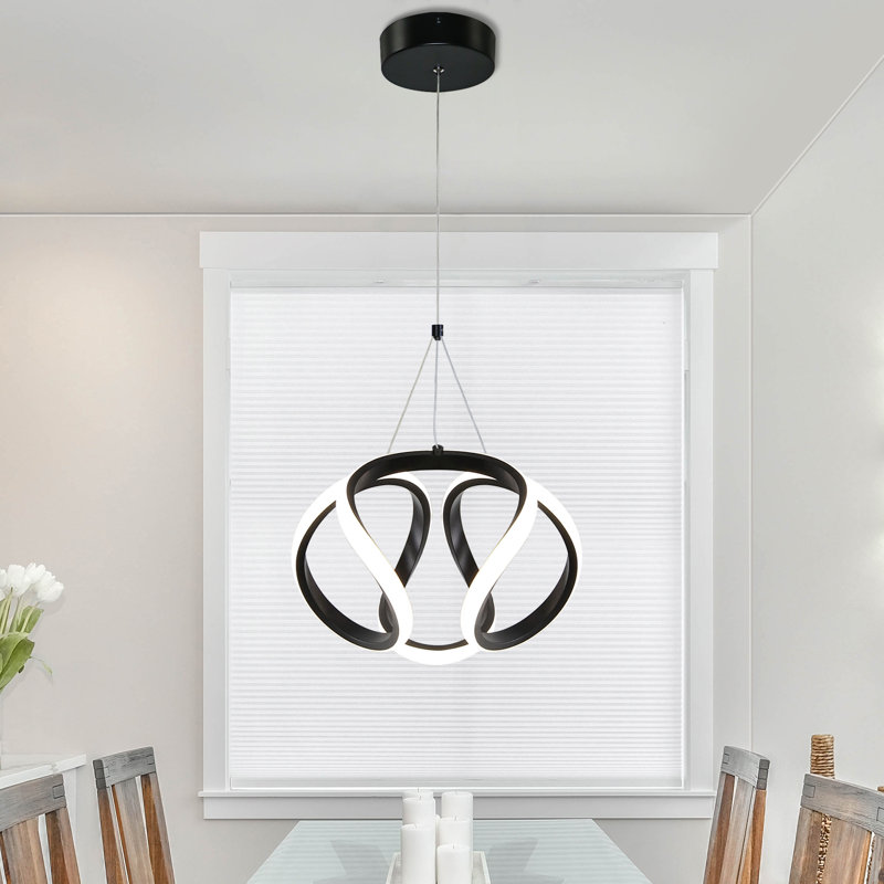 Luminaire suspendu 1 lumière DEL Christela