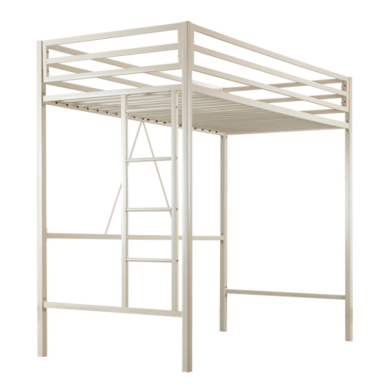 Braga Twin Platform Loft Bed by Isabelle & Max, White