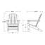 POLYWOOD South Beach Outdoor Adirondack Chair-9706185