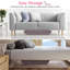 Chaise de plancher pliante avec dossier-1380415299