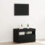 60cm W Manufactured Wood Bedside Table