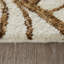 Wallace Modern Ikat White Area Rug-545915485
