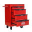 Coffre à outils roulant en métal avec 4 tiroirs, armoire d'appoint-78696687