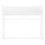 Bureau d'ordinateur, bureau personnel, ordinateur portable, tablettes de rangement, L 48 po, travail, stratifié, métal, contemporain, moderne-770306425