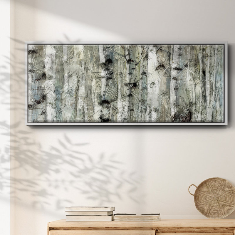 Birch III- Framed Canvas