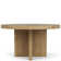 Davie Round Table And Cream Armchairs Dining Set