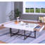 Table basse 4 pieds avec rangement Celetha