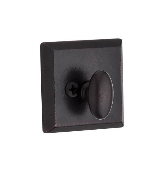 Traditional Square Single Cylinder Deadbolt