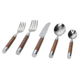 BIA Cordon Bleu Conty 5 Piece 18/10 Stainless Steel Flatware Set, Service for 1
