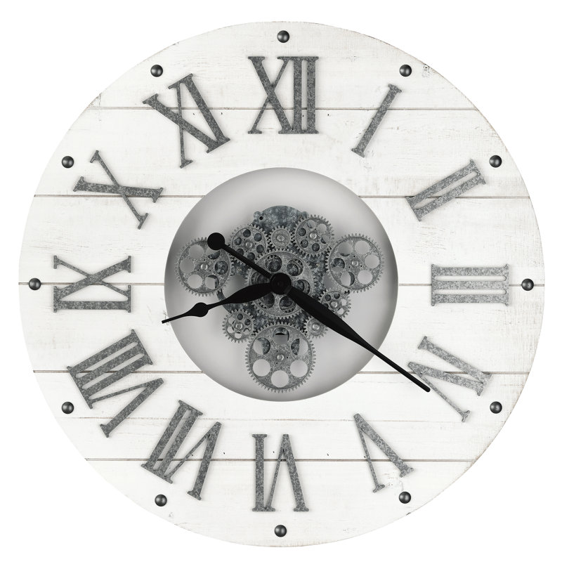 Metal Analog Wall Clock