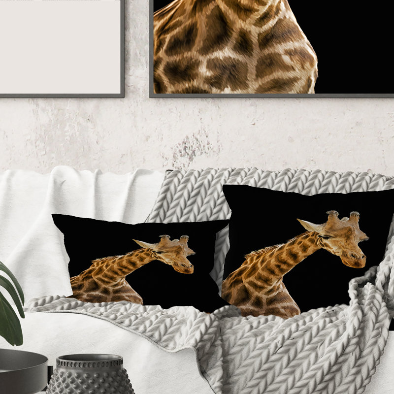 Animal Print Throw Pillow