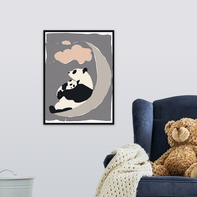 Art sur toile Senita Dreamers I, H 24 po x l 18 po x P 1,75 po, Cadre flottant noir
