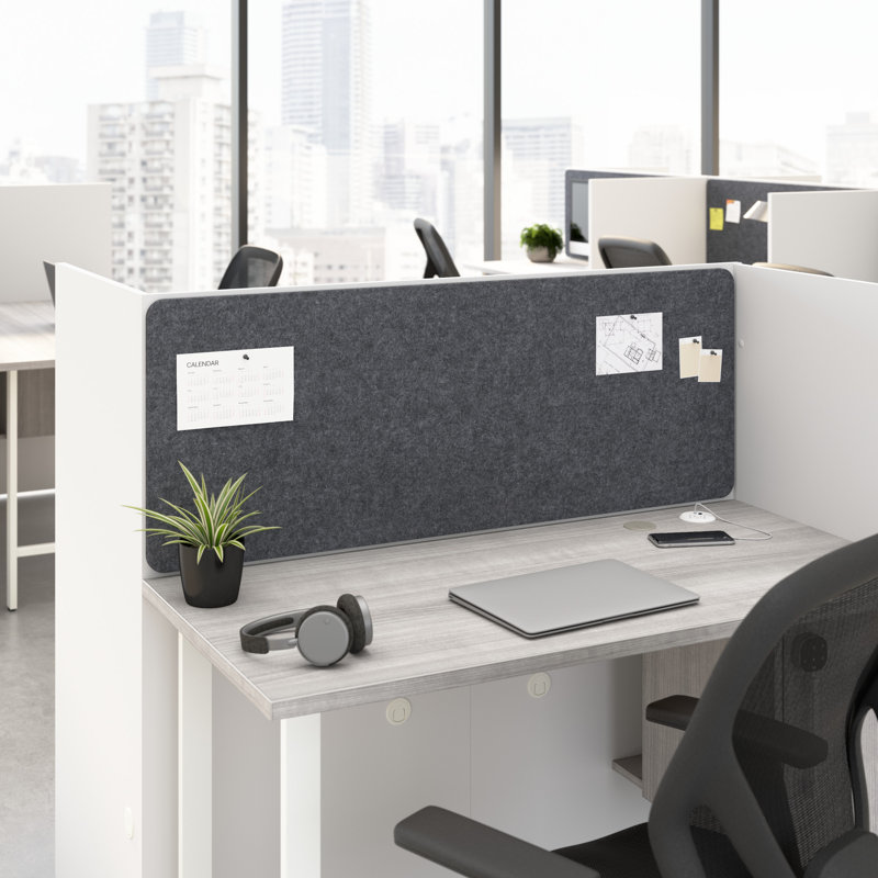 Panneau de rangement Bush Business Furniture, H 17,44 po x l 45,94 po, Gris