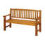 Turnbury Manufactured Wood Wood Outdoor Bench