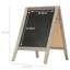 Freestanding Memo Sign Chalk Board 