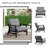Shweta Solid Wood Outdoor Three Pieces Chair Conversation Seating Group With Cushions And Side Table-246522574-246522573