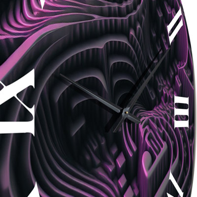 Horloge murale Futuristic Labyrinth