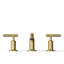Purist Widespread Bathroom Faucet with Drain Assembly-346284386