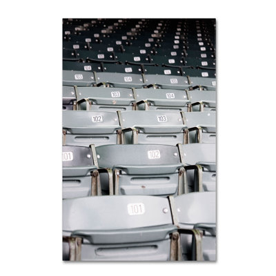 Wrapped Canvas Wall Art - Yale Gurney 'Wrigley Chicago' Wall Art for Living Room, Bedroom, or Office Décor - 12x19