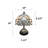 Simonetti Tiffany Table Lamp Stained Glass Baroque Style Lavender LED Bulb Dragonfly Base 10"W*10"D*14"H*-692339876