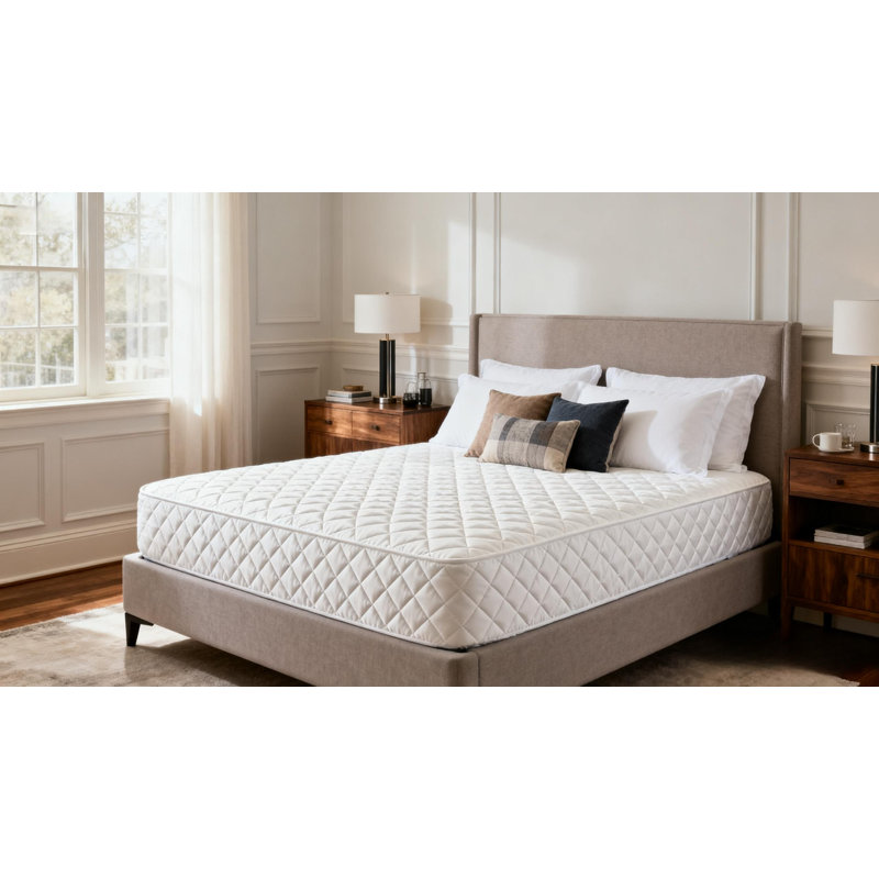  Fitted Sheet, Queen, White