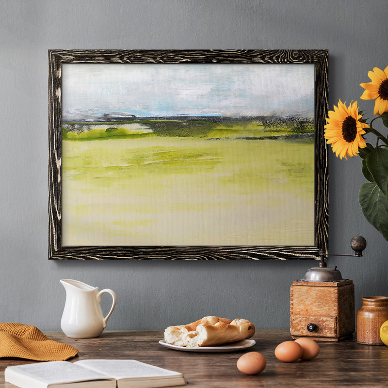 From The Terrace IV, reproduction d'art sur toile, H 22 po x l 32 po, Noir