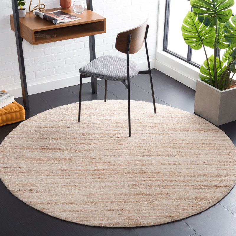 Casablanca Hand Woven Performance Rug, Round 6'