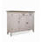 Simple white solid wood shoe cabinet