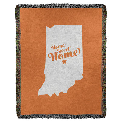 Jeté en coton tissé indianapolis doux