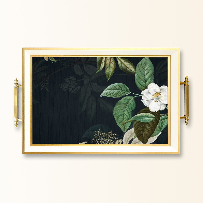 Élégant plateau en verre de 19,7 po x 11,4 po x 1,4 po | Fabrication 100% verre durable | Facile à nettoyer avec un chiffon humide | Idéal pour le service, la présentation décorative et l'organisation | Ajout élégant à la décoration intérieure