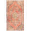 Tapis unique en laine noué à la main style années 1990 de 5 pi 3 po x 9 pi 1 po Morsal