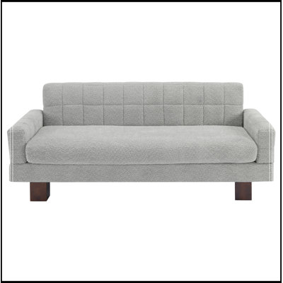 Sofa with Square Arms and sturdy legs