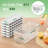 Ice Cube Tray, 6 Pack Stackable Silicone Rectangular 14-Ice Cube Tray Set With Lid & Bin, BPA-Free Sturdy Reusable Freezer Ice Trays For Drinks, Cocktails & Coffee - Easy Release(Grey)