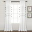 Paire de rideaux semi-transparents avec passe-tringle -1798734825-1798734830