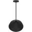Luminaire suspendu noir à DEL intégré-119441490