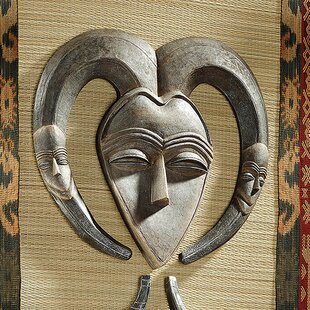 Vintage Nbaka Mask on Stand Furniture