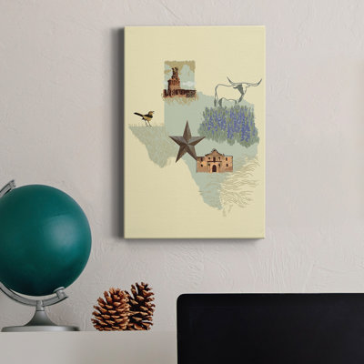 " Illustrated State-Texas "